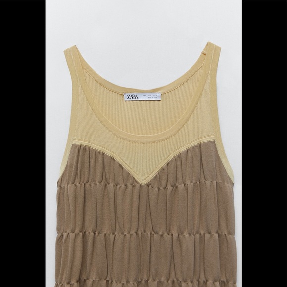 NEW ZARA LIMITED EDITION KNIT DRESS - Picture 9 of 9